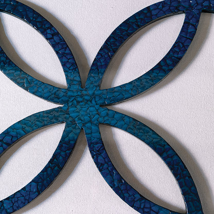 Layered Circles Blue