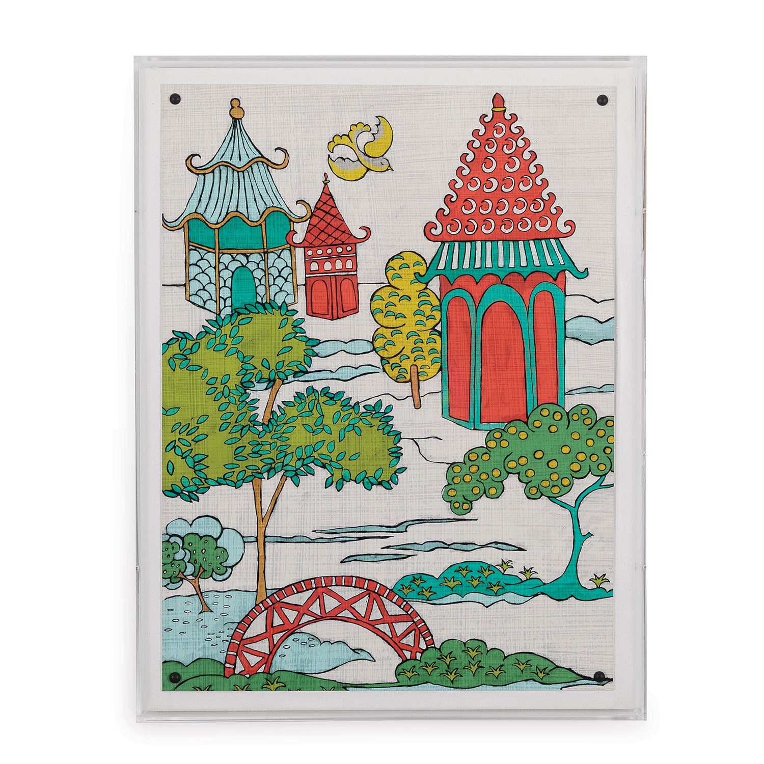 Pagoda Landscape I