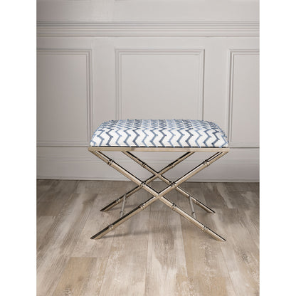 Lauderdale Nickel Mozzi Bench