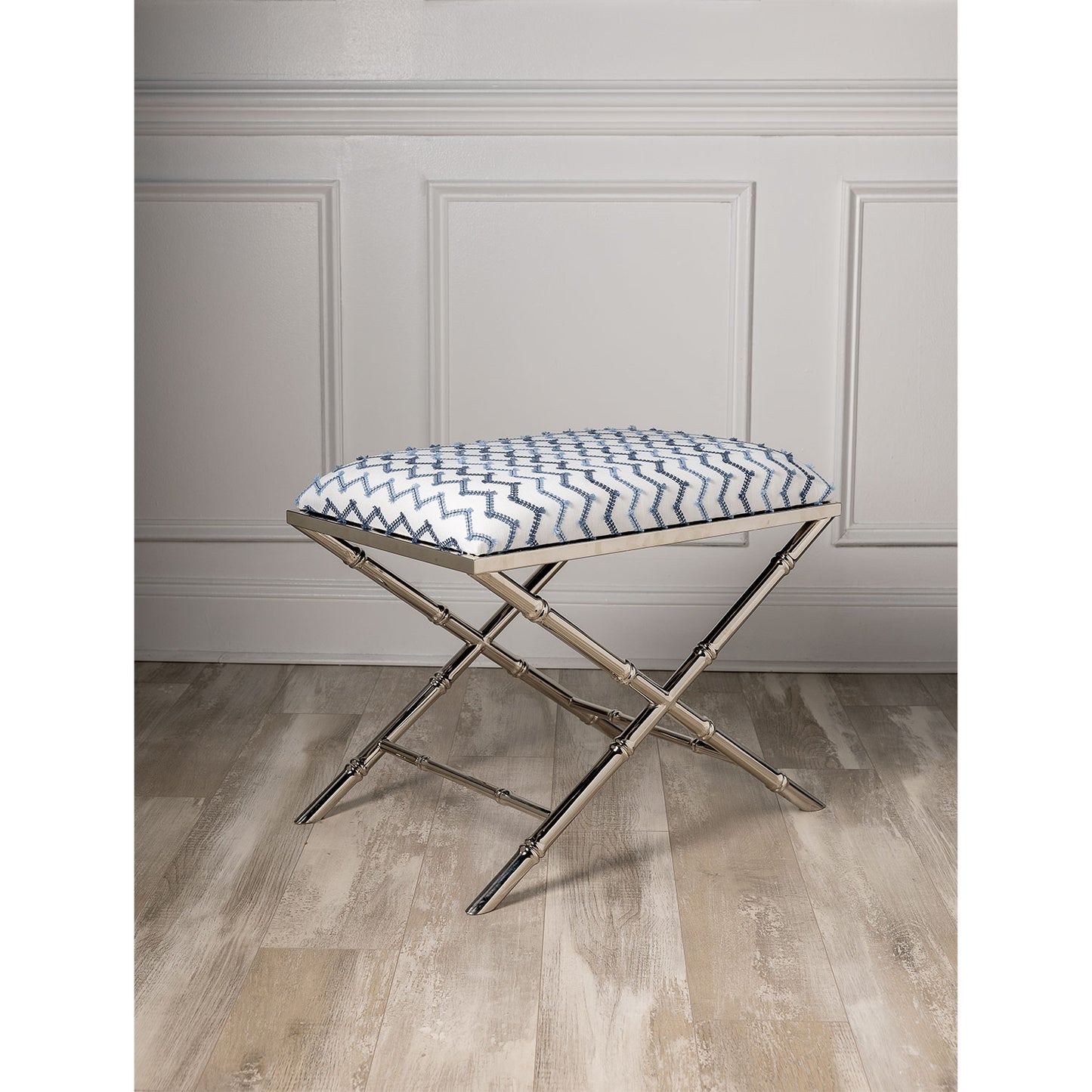 Lauderdale Nickel Mozzi Bench