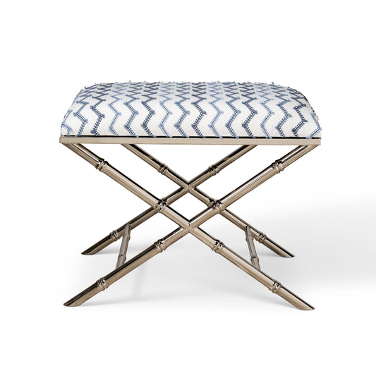 Lauderdale Nickel Mozzi Bench