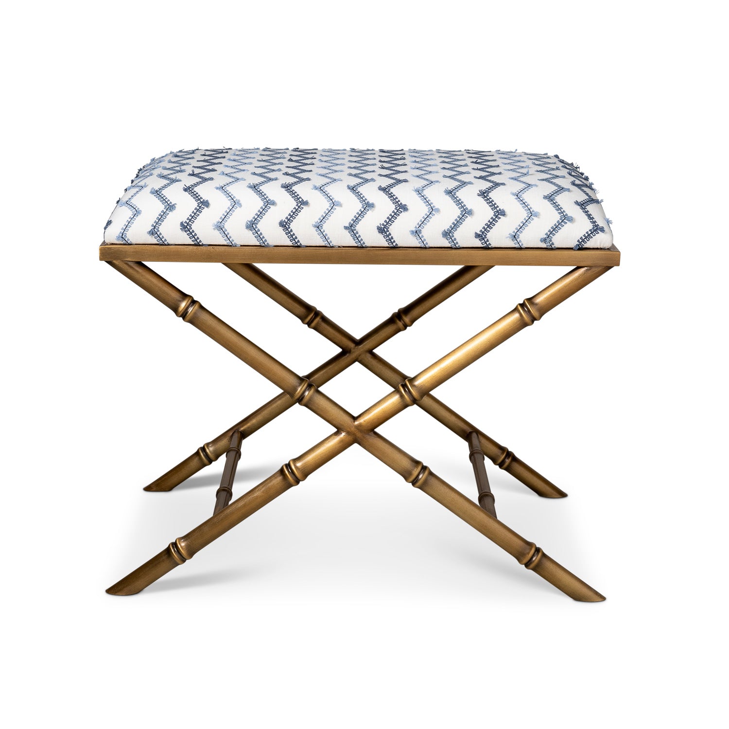 Lauderdale Brass Mozzi Bench