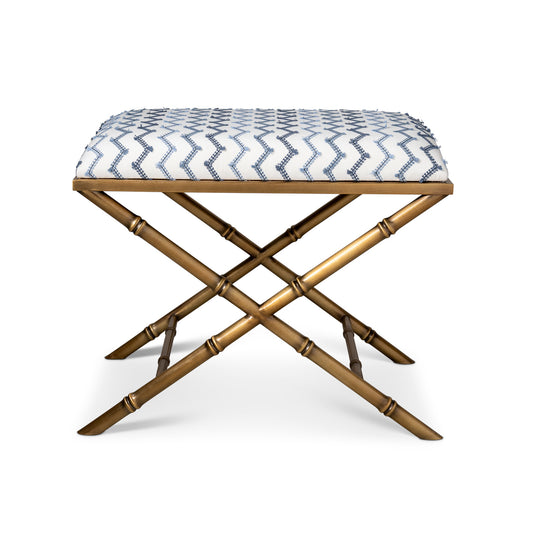 Lauderdale Brass Mozzi Bench