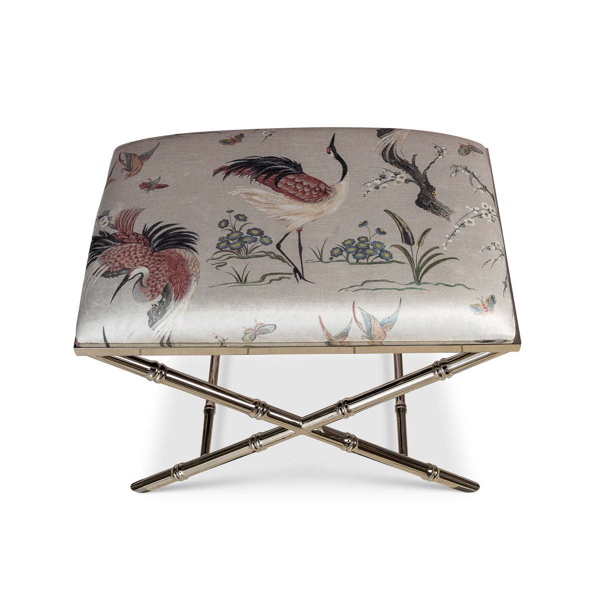 Lauderdale Nickel Herons Bench