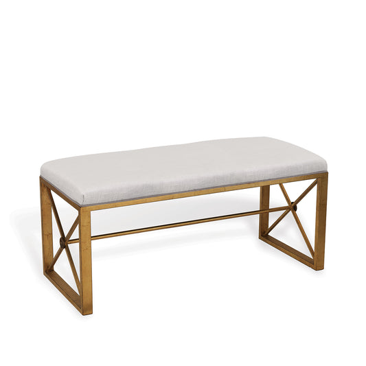 Medallion Gold Double Bench