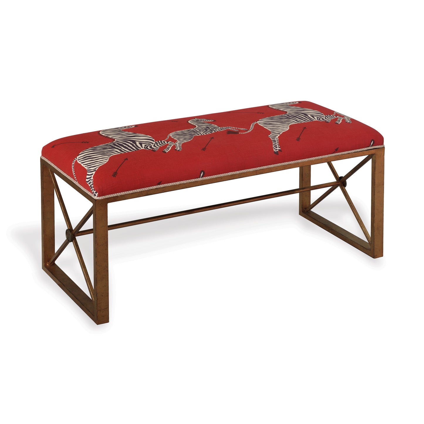 Medallion Gold Le Zébre Double Bench