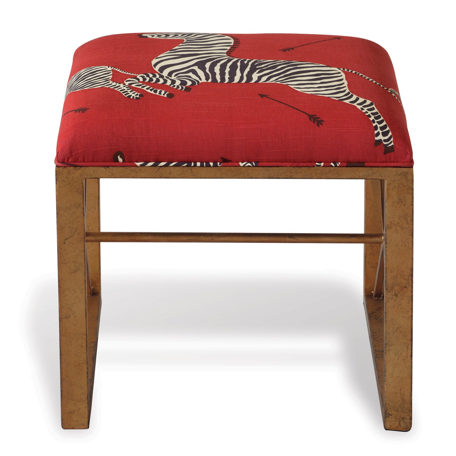Coin Bench Medallion Gold Le Zébre Left Facing Single Bench – Port 68