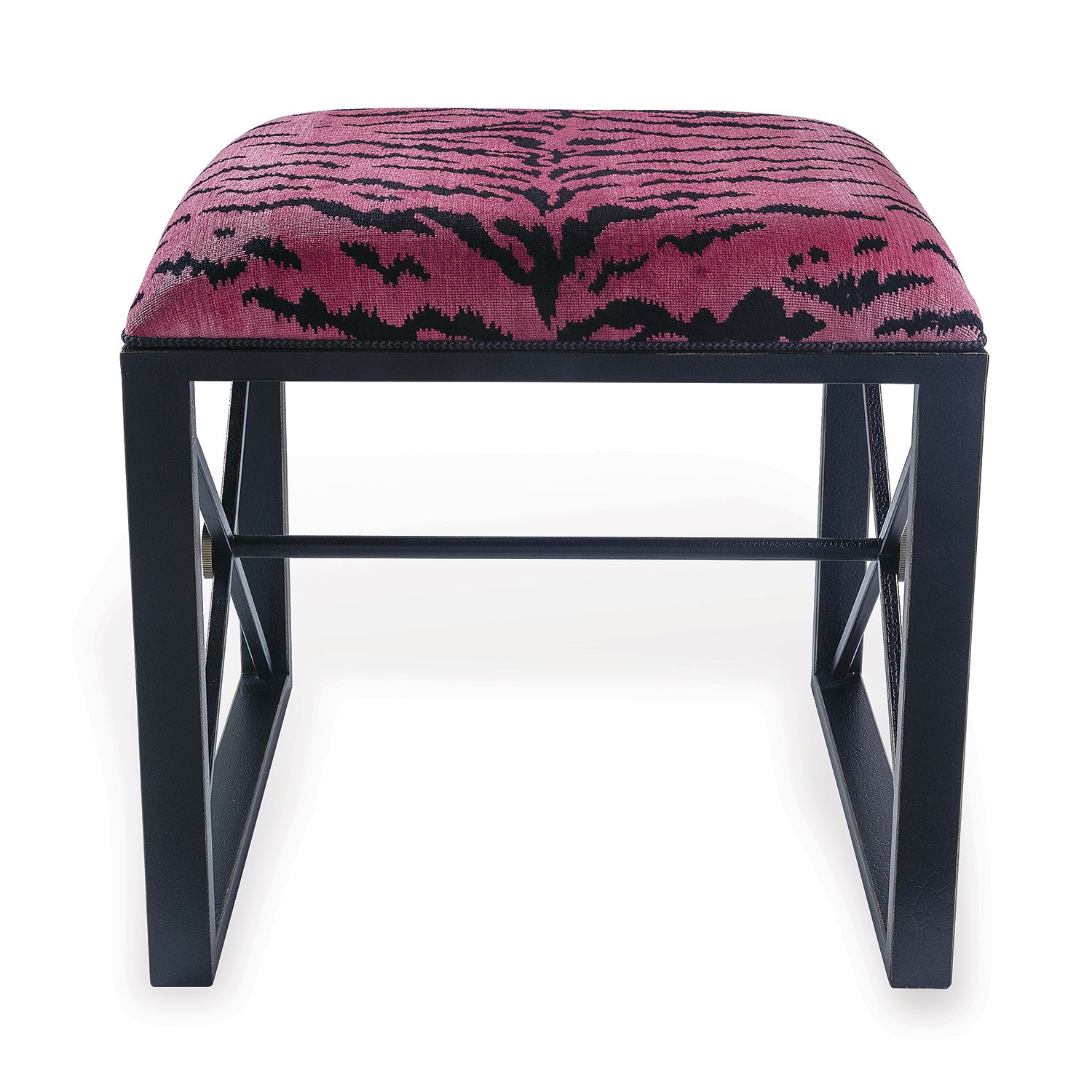 Medallion Black Le Tigre Red Single Bench