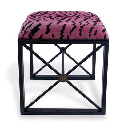 Medallion Black Le Tigre Red Single Bench