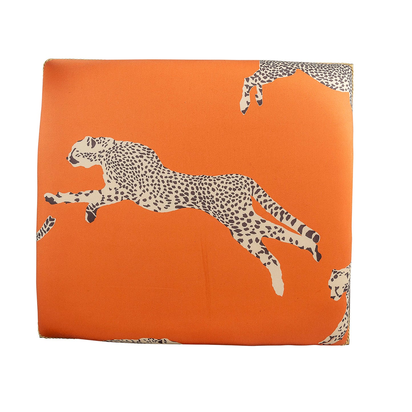 Medallion Gold Leaping Cheetah Clementine Bench