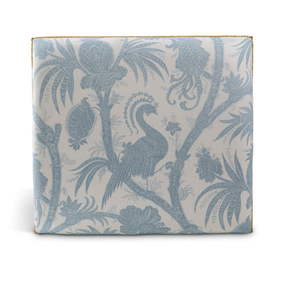 Medallion Black Balinese Peacock Sky Single Bench