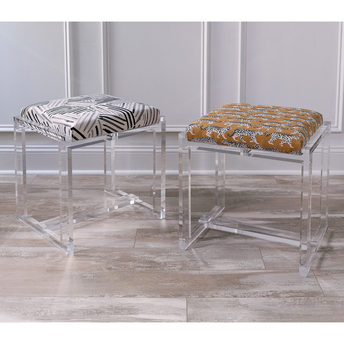 Glencoe Lucite Bench - Glacometti Kit