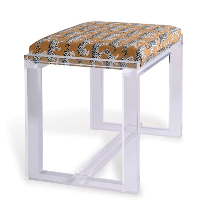Glencoe Lucite Bench - Prowling Khaki Kit