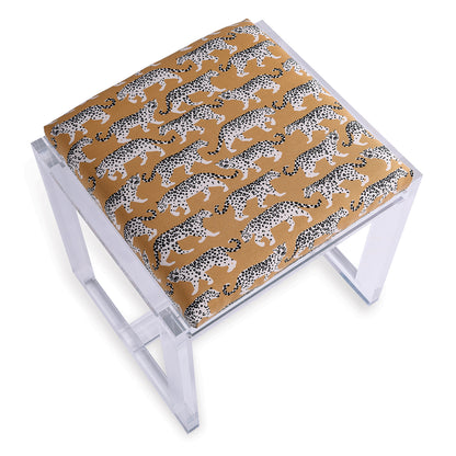 Glencoe Lucite Bench - Prowling Khaki Kit