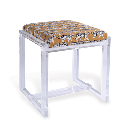 Glencoe Lucite Bench - Prowling Khaki Kit