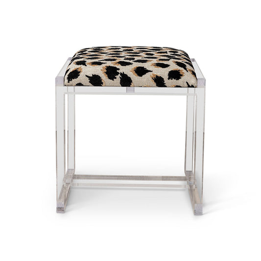 Glencoe Ocelot Black Bench