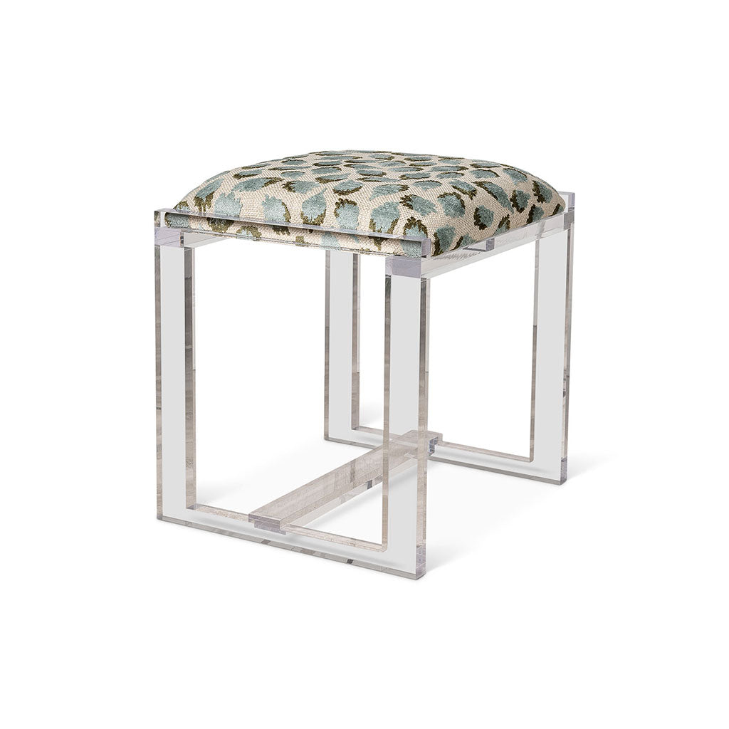 Glencoe Ocelot Celadon Bench