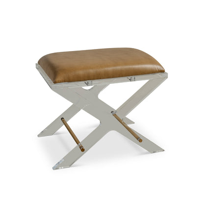 Delano Gold Dorian Saddle Bench
