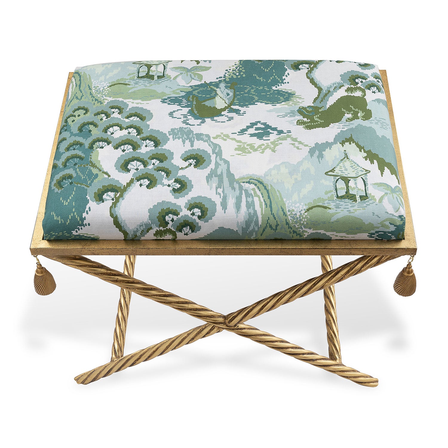 Delfern Gold Bench-- Road To Canton Celadon--kit