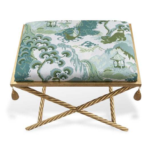 Delfern Gold Bench-- Road To Canton Celadon--kit