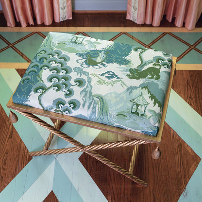 Delfern Gold Bench-- Road To Canton Celadon--kit