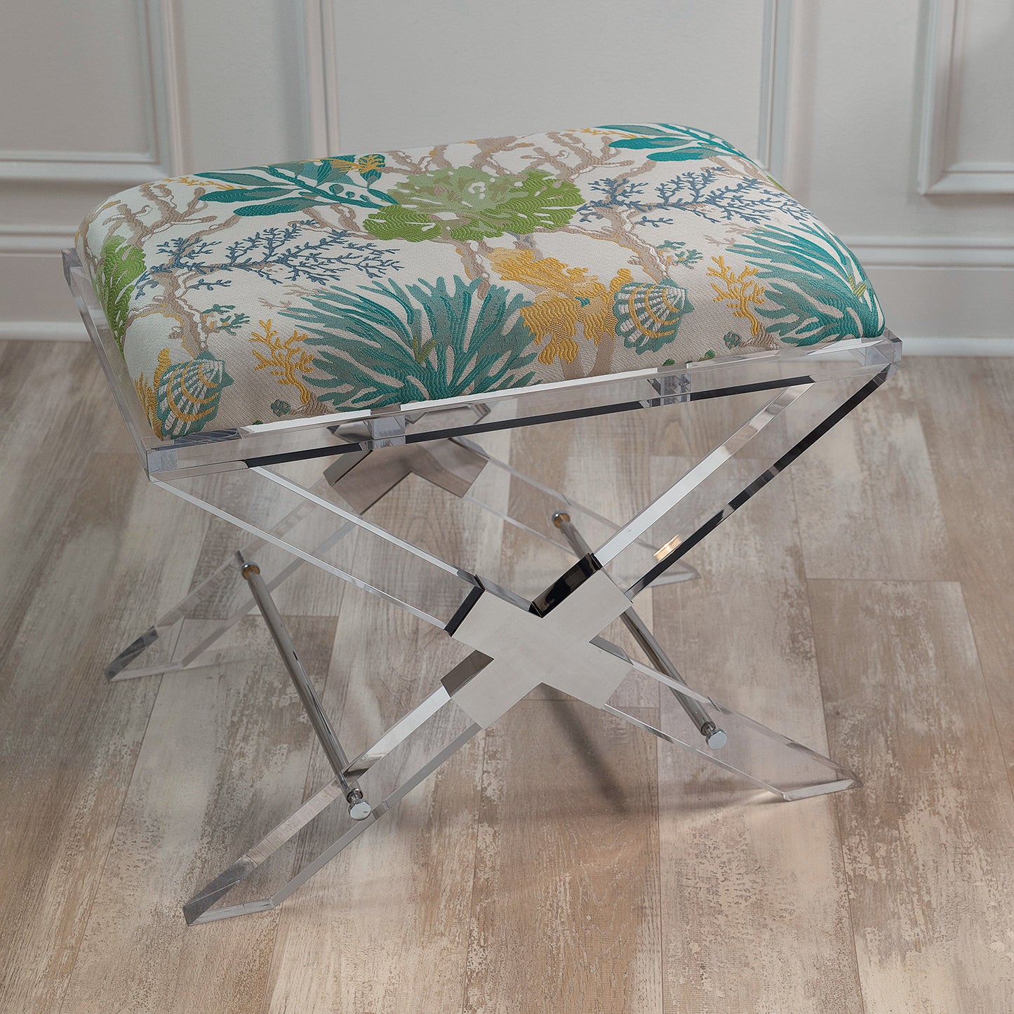 Crossing Lucite Bench Coral Kit