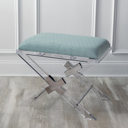 Crossing Nigel Celadon Bench