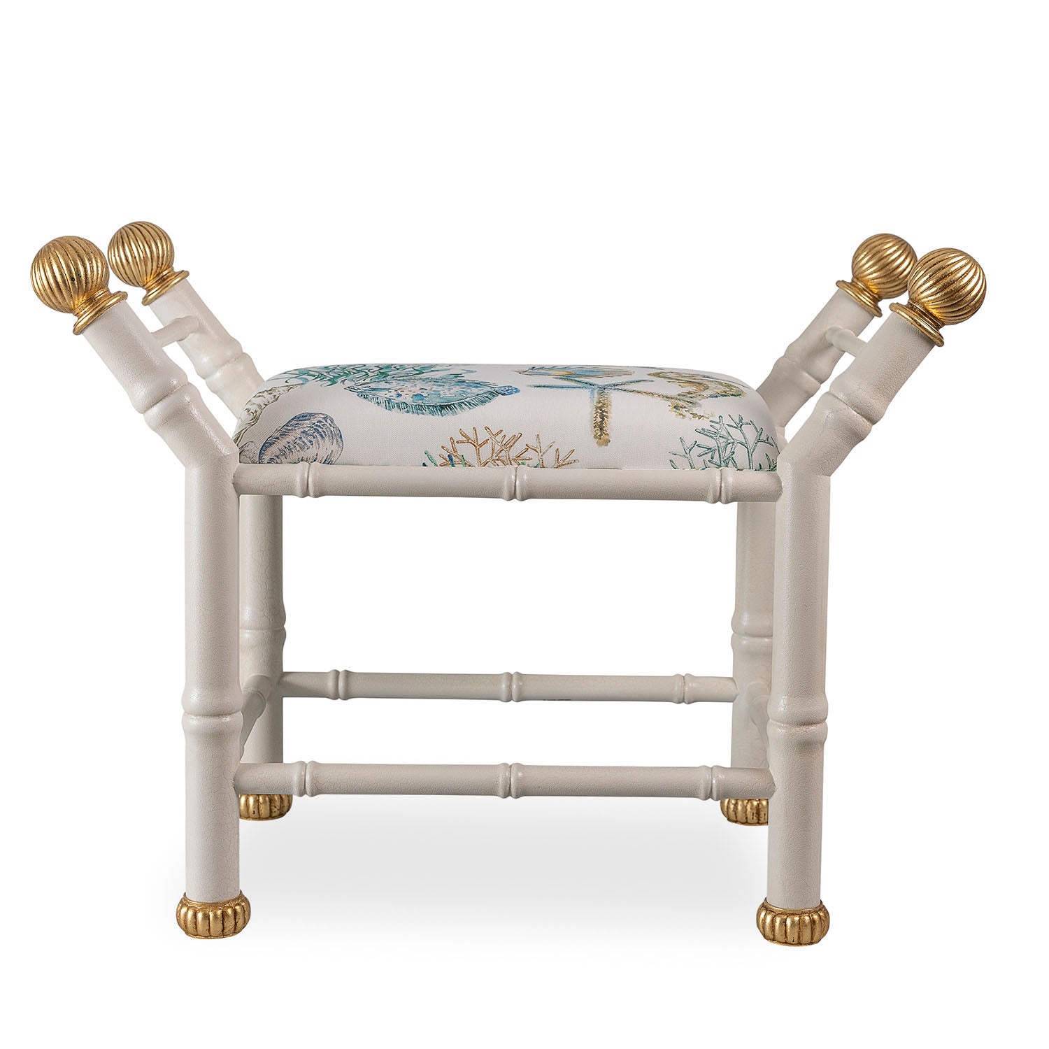 Boca White Ocean Bench