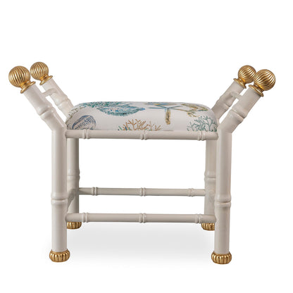 Boca White Ocean Bench