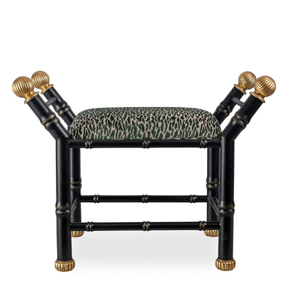 Boca Black Earl Emerald Bench