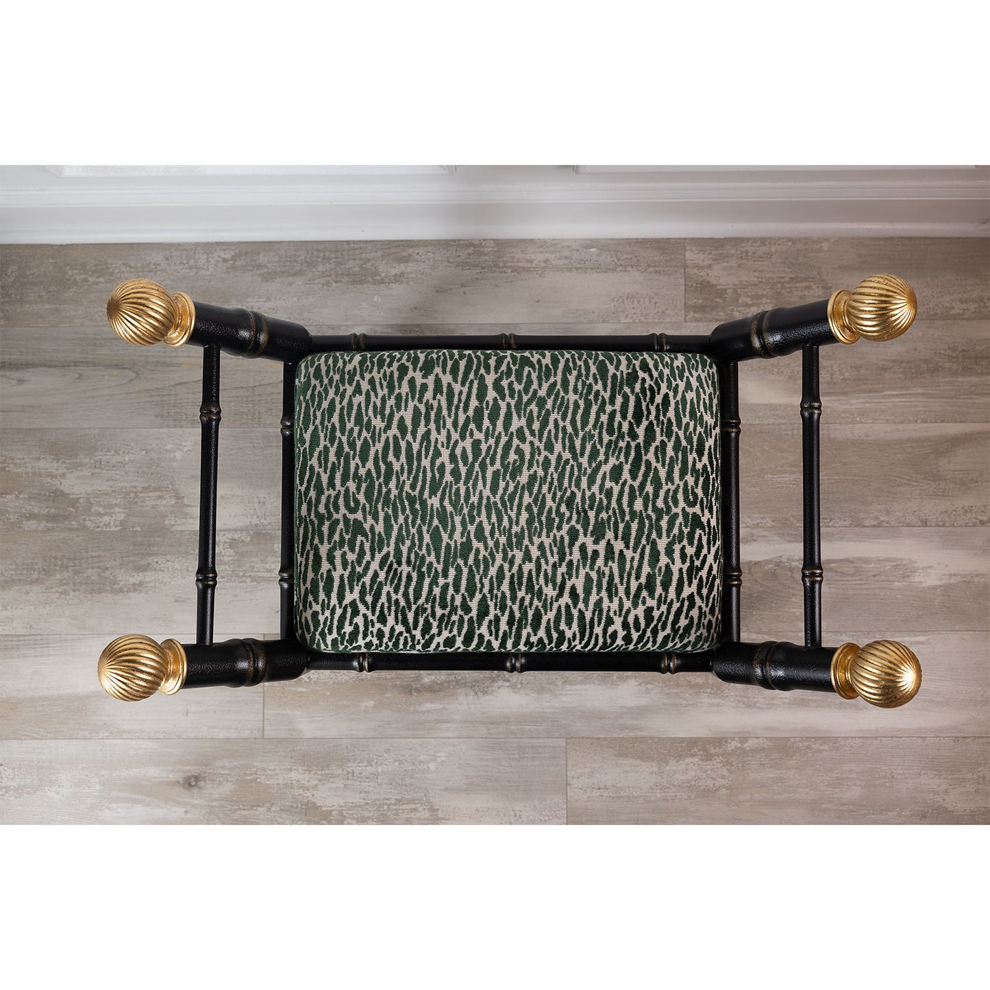 Boca Black Earl Emerald Bench