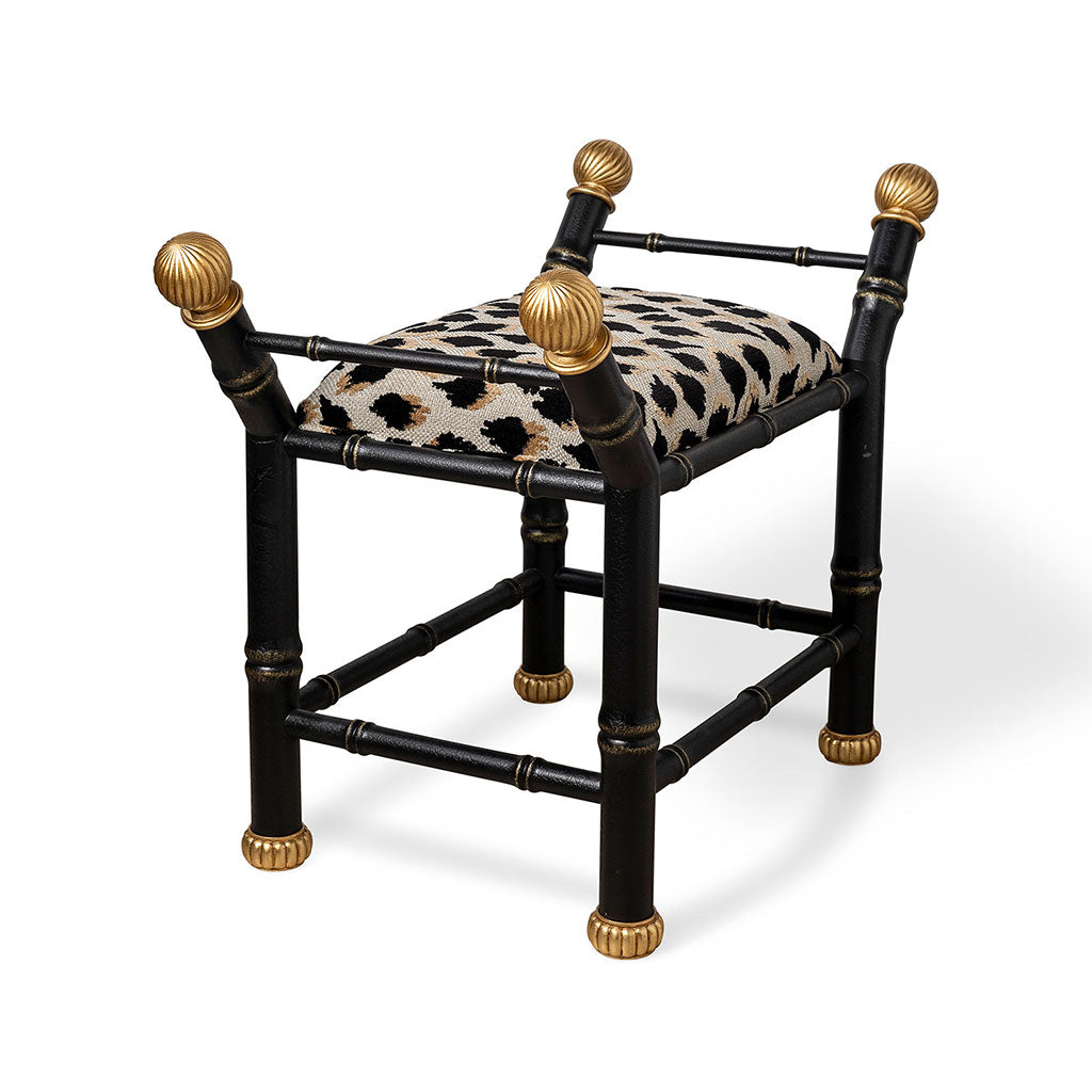 Boca Black Ocelot Black Bench