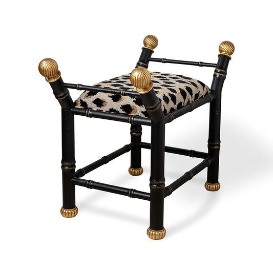 Boca Black Ocelot Black Bench