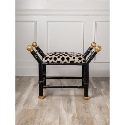 Boca Black Ocelot Black Bench