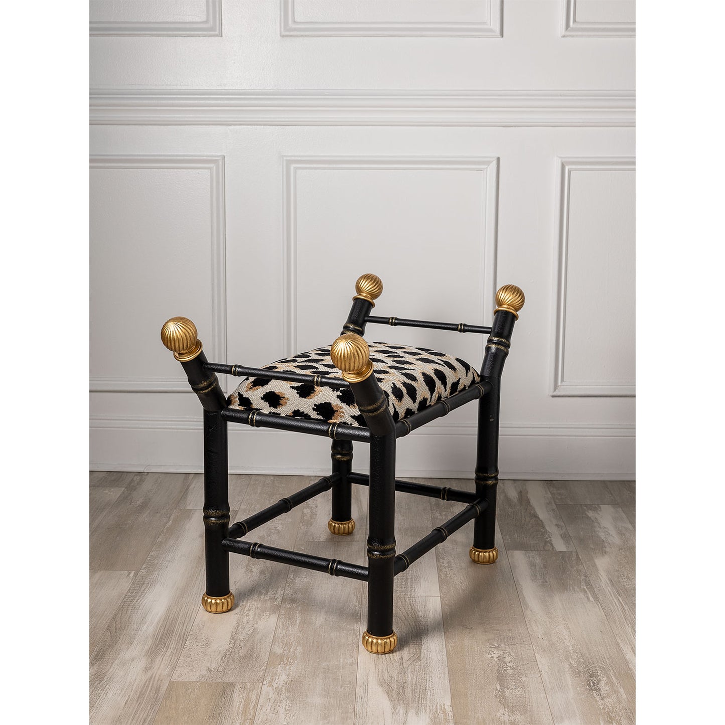 Boca Black Ocelot Black Bench
