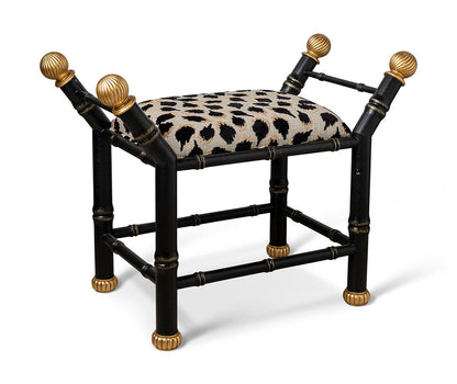 Boca Black Ocelot Black Bench
