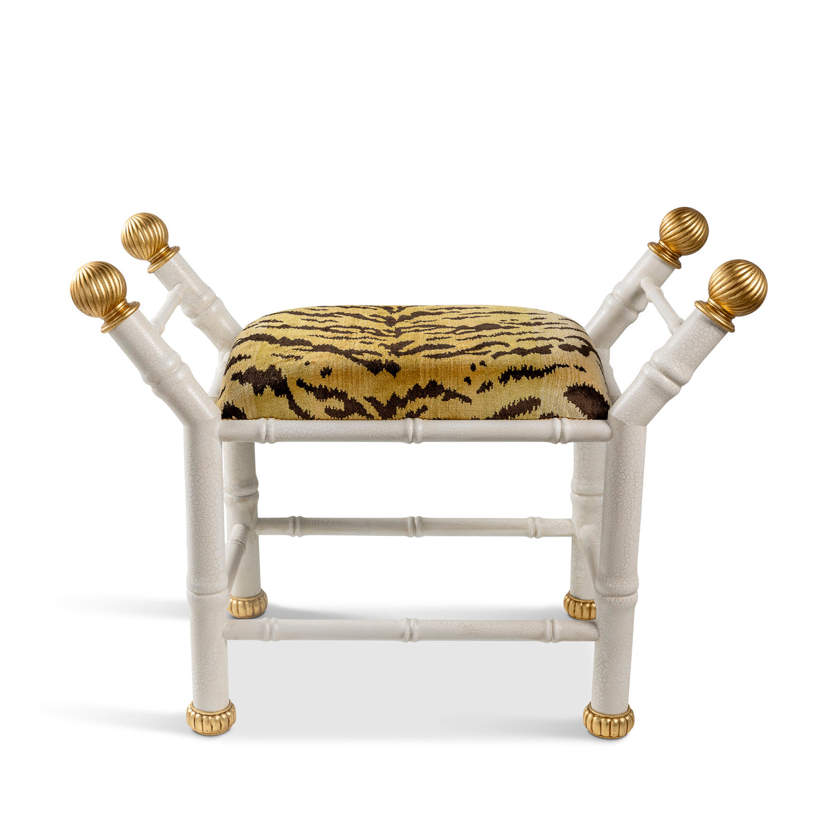 Boca White Tigre Natural Bench