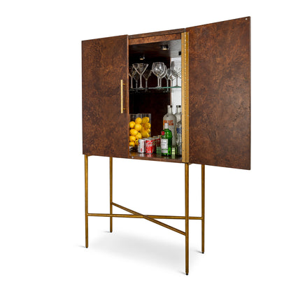 Whiskey Burlwood Bar