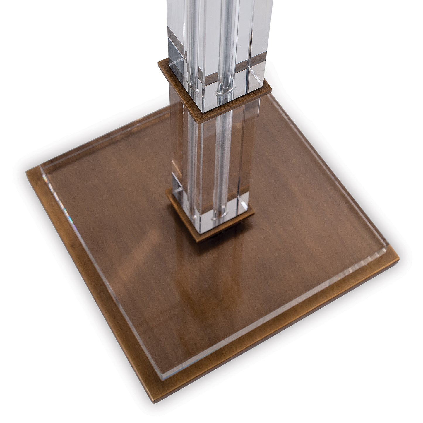 Blake Brass/Crystal Table