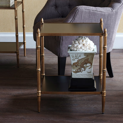 Doheny Brass Accent Table
