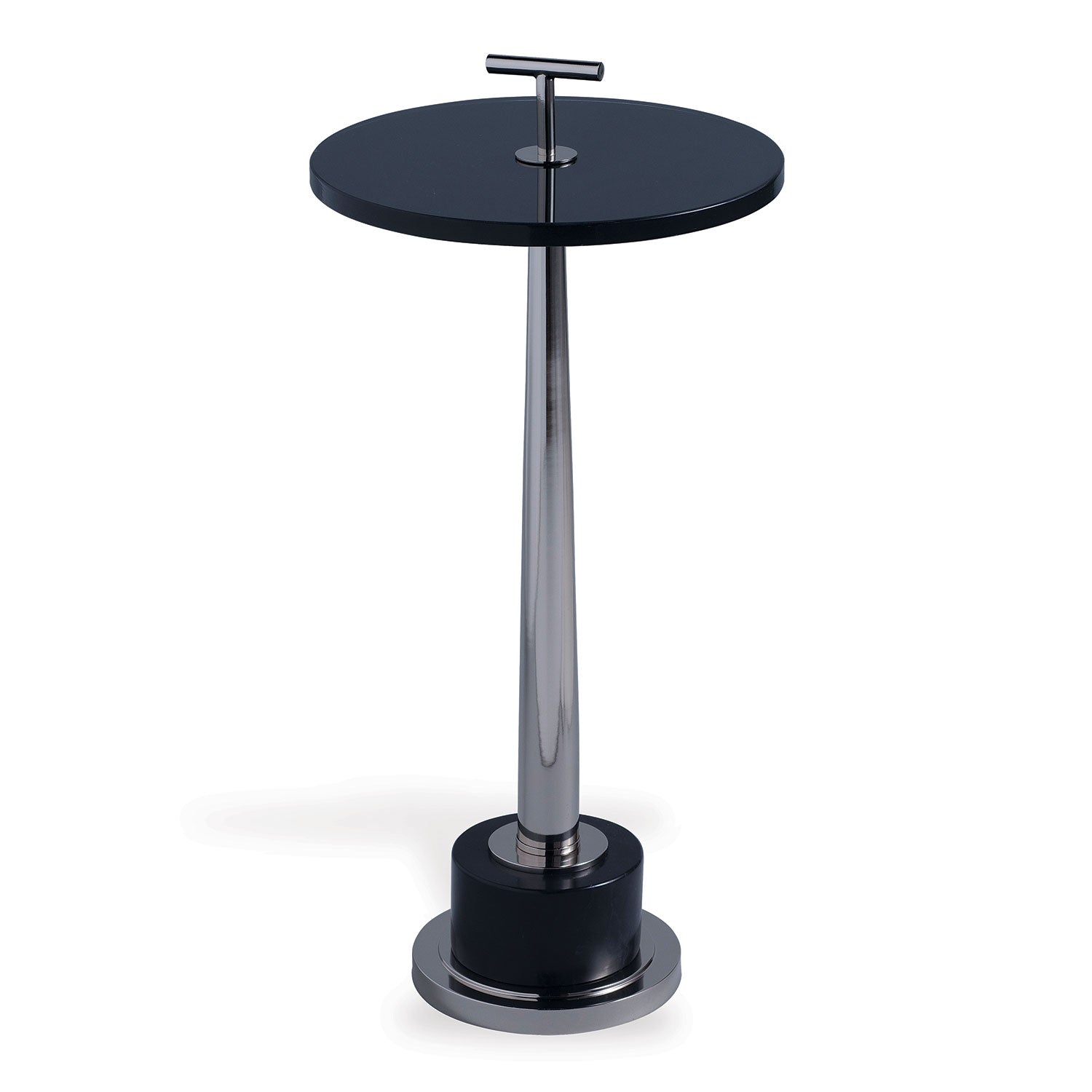 Toronto Nickel Accent Table