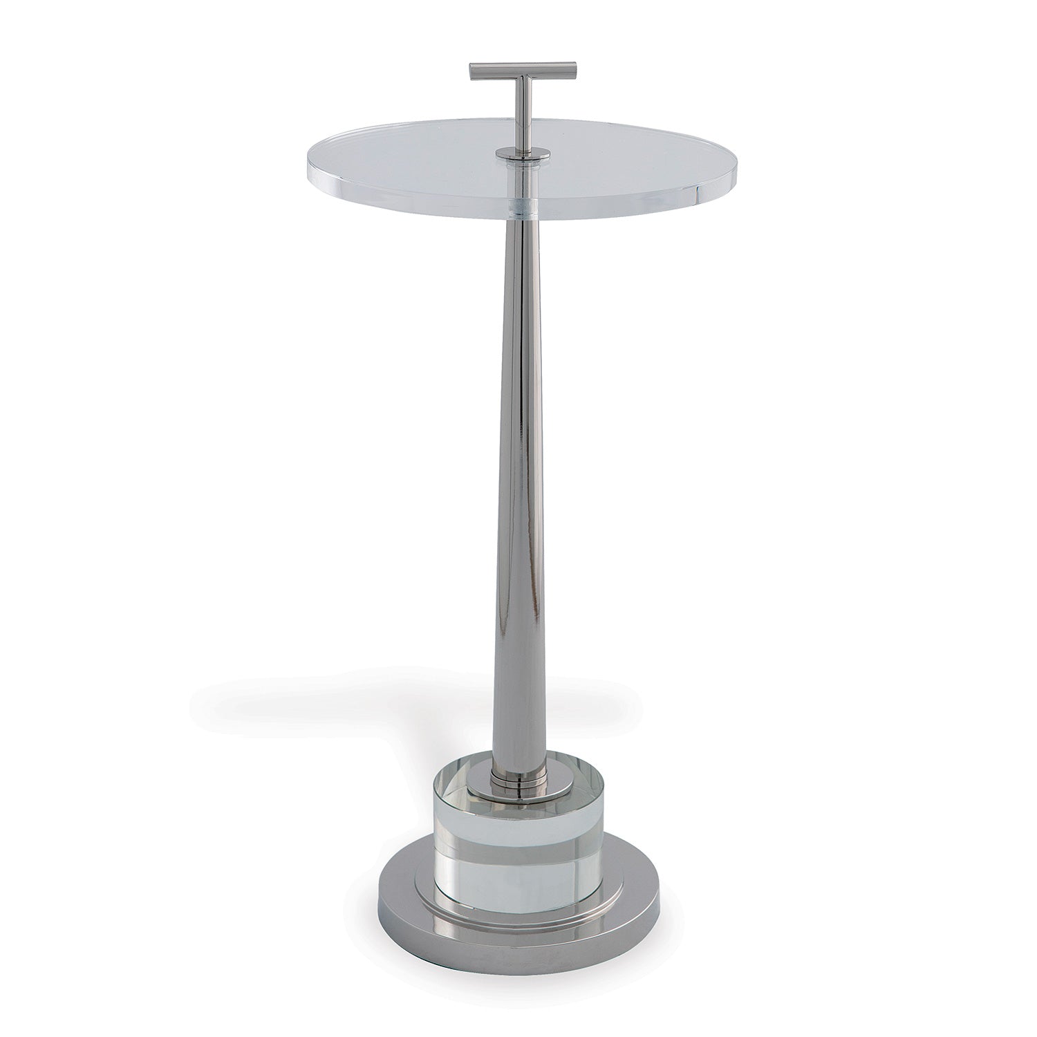 Toronto Nickel/Crystal Accent Table