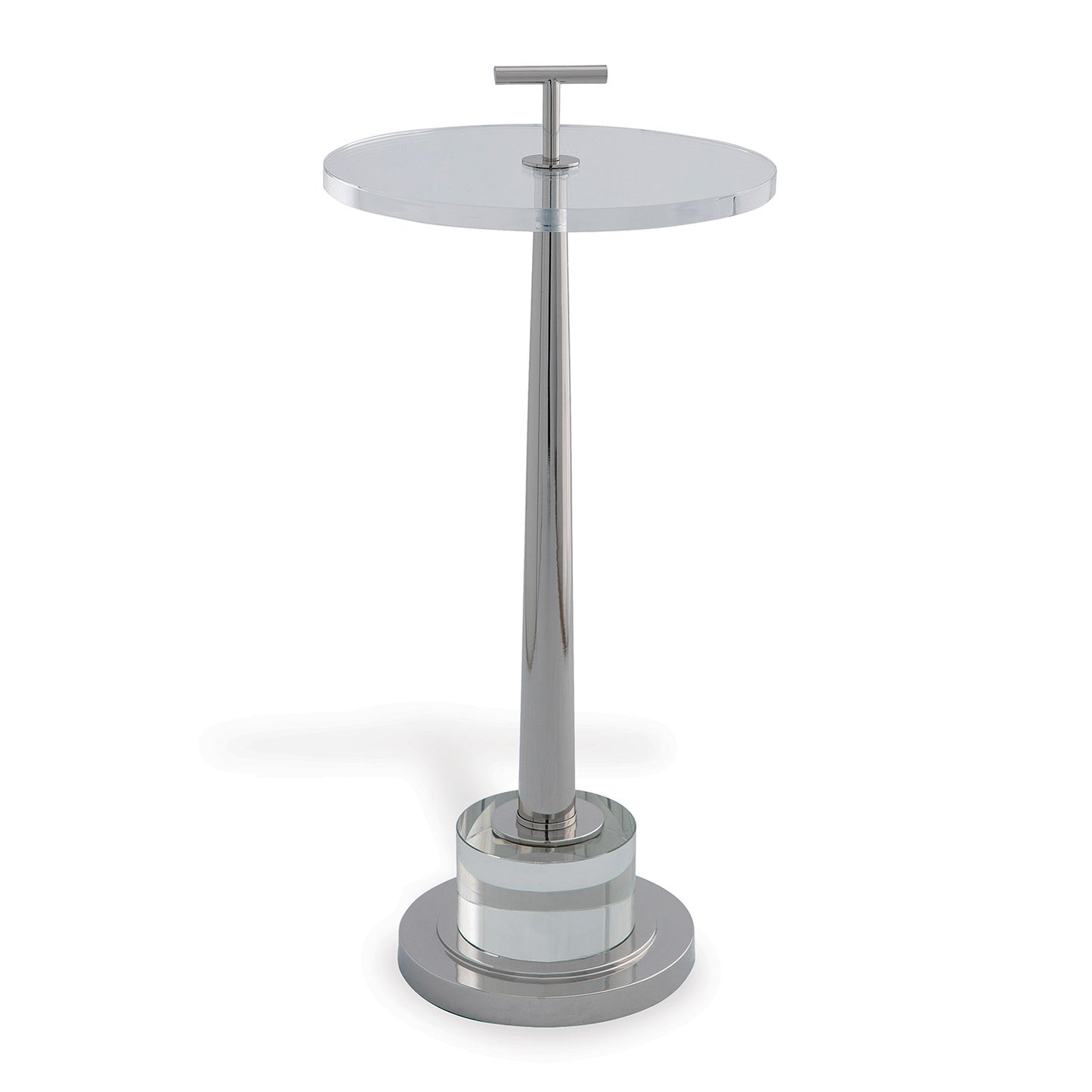 Toronto Nickel/Crystal Accent Table