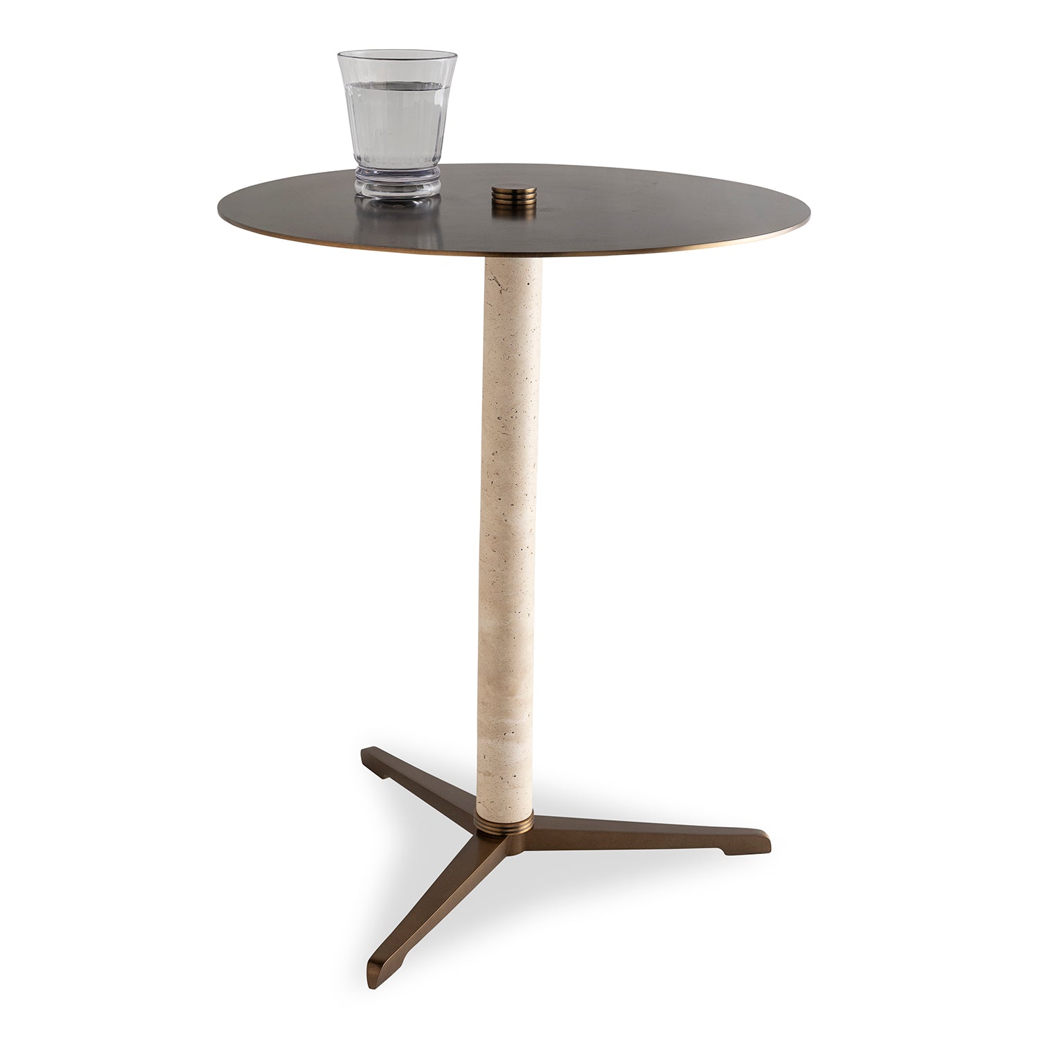 Tivoli Natural / Brass Table