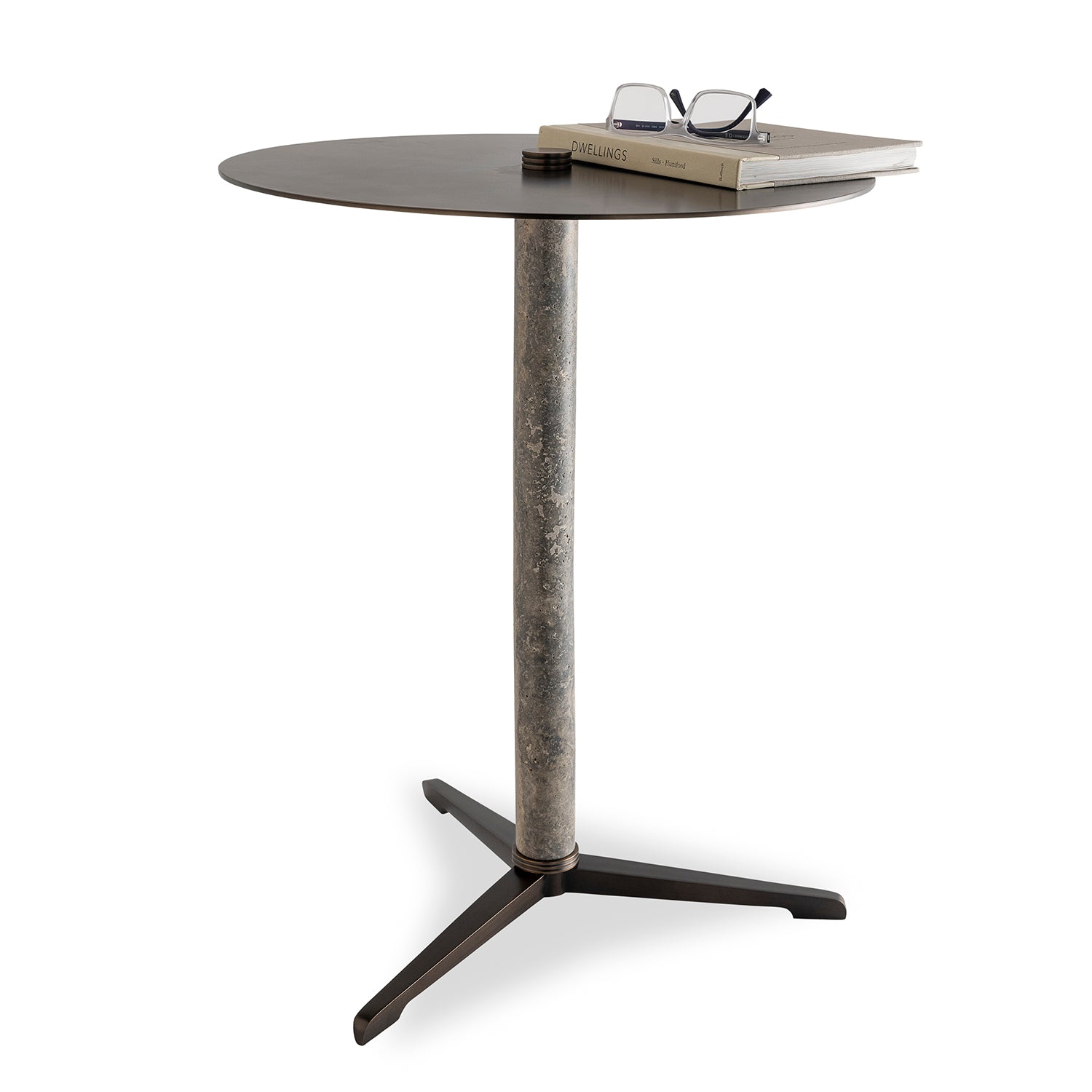 Tivoli Gray / Bronze Table