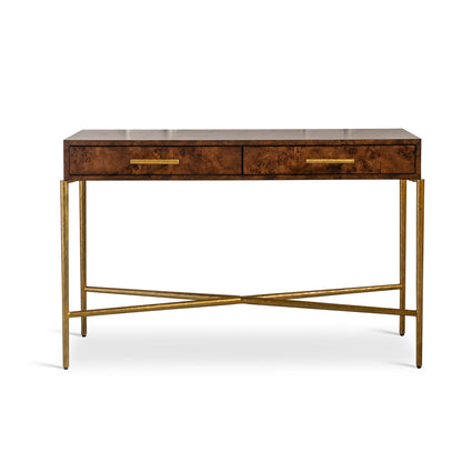 Whiskey Burlwood Console