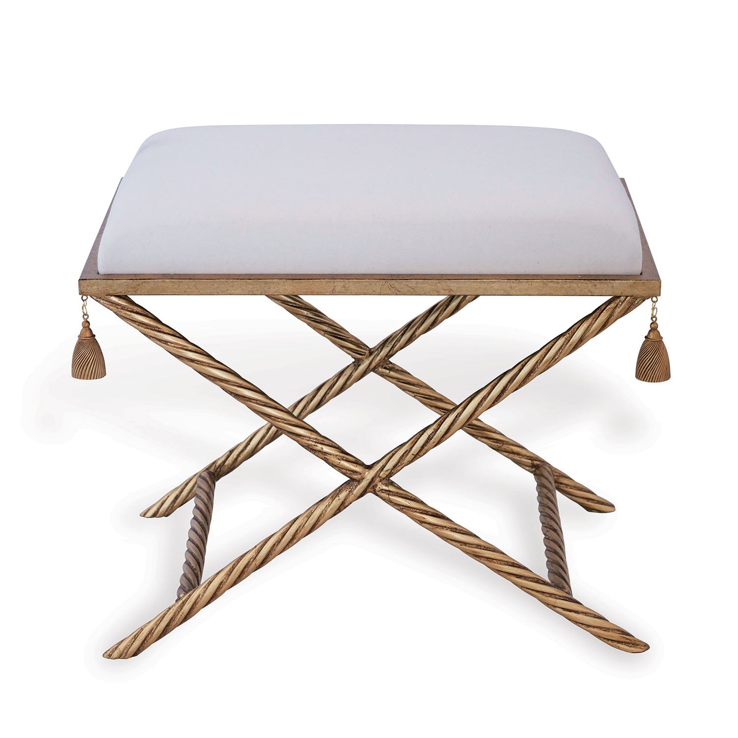 Delfern Gold Bench With COM Fabric