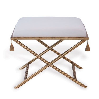 Delfern Gold Bench With COM Fabric