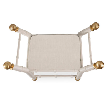 Boca White Bench COM