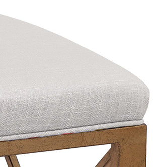 Medallion Gold Single Bench